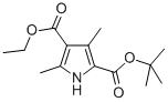 3,5-Dimethylpyrrole-2,4-dicarboxylic acid 2-t-butyl ester-4-ethyl ester Structure,86770-31-2Structure