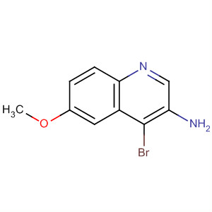 3-Amino-4-bromo-6-methoxyquinoline Structure,872714-60-8Structure