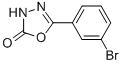 1,3,4-Oxadiazol-2(3H)-one, 5-(3-bromophenyl)- Structure,873090-18-7Structure