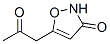 3(2H)-isoxazolone, 5-(2-oxopropyl)-(9ci) Structure,87318-65-8Structure