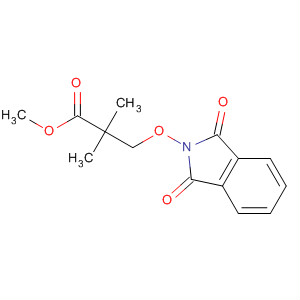 3-(1,3-Dioxo-1,3-dihydro-isoindol-2-yloxy)-2,2-dimethyl-propionic acid methyl ester Structure,874101-05-0Structure