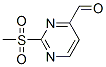 2-Methanesulfonylpyrimidine-4-carbaldehyde Structure,874279-27-3Structure