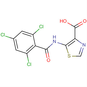 5-(2,4,6-Trichloro-benzoylamino)-thiazole-4-carboxylic acid Structure,874288-96-7Structure