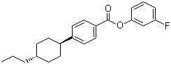 3-Fluorophenyl 4-trans-propylcyclohexylbenzoate Structure,87592-61-8Structure