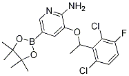 3-(1-(2,6-Dichloro-3-fluorophenyl)ethoxy)-5-(4,4,5,5-tetramethyl-1,3,2-dioxaborolan-2-yl)pyridin-2-amine Structure,877399-08-1Structure