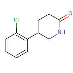 5-(2-Chlorophenyl)-2-piperidinone Structure,87922-77-8Structure