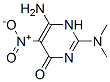 6-Amino-2-(dimethylamino)-5-nitro-4(1H)-pyrimidinone Structure,880-89-7Structure