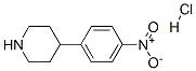 4-(4-Nitro-phenyl)-piperidine hydrochloride Structure,883194-93-2Structure