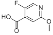 5-Fluoro-2-methoxy-4-Pyridinecarboxylic acid Structure,884495-30-1Structure