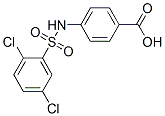 4-(2,5-Dichloro-benzenesulfonylamino)-benzoic acid Structure,88522-31-0Structure