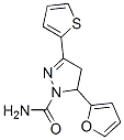 5-(Furan-2-yl)-3-(thiophen-2-yl)-4,5-dihydro-1h-pyrazole-1-carboxamide Structure,885269-94-3Structure