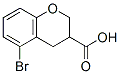 5-Bromochroman-3-carboxylic acid Structure,885270-72-4Structure