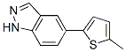 5-(5-Methyl-thiophen-2-yl)-1H-indazole Structure,885272-88-8Structure