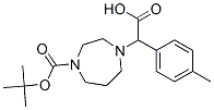 4-(Carboxy-p-tolyl-methyl)-[1,4]diazepane-1-carboxylic acid tert-butyl ester Structure,885275-67-2Structure