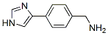 4-(1H-imidazol-4-yl)-benzylamine Structure,885281-24-3Structure