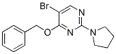 4-Benzyloxy-5-bromo-2-(pyrrolidin-1-yl)pyrimidine Structure,885952-21-6Structure