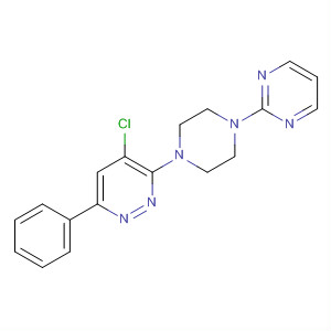 4-Chloro-6-phenyl-3-(4-pyrimidin-2-yipiperazin-1-yl)pyridazine Structure,886208-70-4Structure