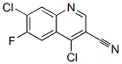 4,7-Dichloro-6-fluoro-quinoline-3-carbonitrile Structure,886362-74-9Structure