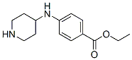 4-(Piperidin-4-ylamino)-benzoic acid ethyl ester Structure,886362-80-7Structure