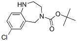 4-Boc-7-chloro-2,3,4,5-tetrahydro-1H-benzo[e][1,4]diazepine Structure,886364-33-6Structure