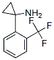 Cyclopropanamine, 1-[2-(trifluoromethyl)phenyl]- Structure,886366-53-6Structure