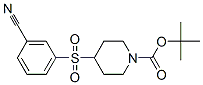 4-(3-Cyano-benzenesulfonyl)-piperidine-1-carboxylic acid tert-butyl ester Structure,887589-99-3Structure