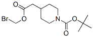 4-(Bromo-methoxycarbonyl-methyl)-piperidine-1-carboxylic acid tert-butyl ester Structure,887593-26-2Structure