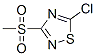 5-Chloro-3-methylsulfonyl-1,2,4-thiadiazole Structure,88982-72-3Structure