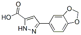 5-Benzo[1,3]dioxol-5-yl-2H-pyrazole-3-carboxylic acid Structure,890621-48-4Structure