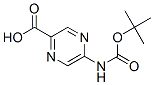 5-Boc-amino-pyrazine-2-carboxylic acid Structure,891782-63-1Structure