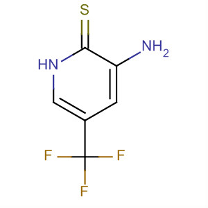 3-Amino-5-(trifluoromethyl)pyridine-2-thiol Structure,89571-66-4Structure