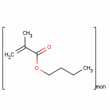 聚甲基丙烯酸丁酯結(jié)構(gòu)式_9003-63-8結(jié)構(gòu)式