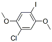 1-Chloro-4-iodo-2,5-dimethoxybenzene Structure,90064-46-3Structure