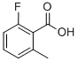 2-Fluoro-6-methylbenzoicacid Structure,90259-27-1Structure