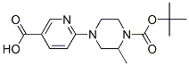 4-(5-Carboxy-pyridin-2-yl)-2-methyl-piperazine-1-carboxylic acid tert-butyl ester Structure,904817-70-5Structure