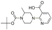 4-(3-Carboxy-pyridin-2-yl)-2-methyl-piperazine-1-carboxylic acid tert-butyl ester Structure,904817-78-3Structure