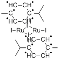 Diiodo(p-cymene)ruthenium(II) dimer Structure,90614-07-6Structure