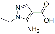 5-Amino-1-ethyl-pyrazole-4-carboxylic acid Structure,90641-65-9Structure