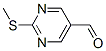 2-(Methylthio)pyrimidine-5-carbaldehyde Structure,90905-31-0Structure