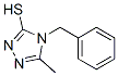 4-Benzyl-5-methyl-4H-[1,2,4]triazole-3-thiol Structure,91129-84-9Structure