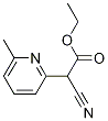 Ethyl 2-cyano-2-(6-methylpyridin-2-yl)acetate Structure,91350-99-1Structure