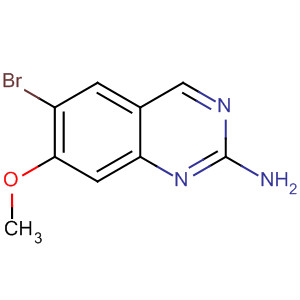 6-Bromo-7-methoxyquinazolin-2-amine Structure,914397-12-9Structure