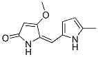 2H-pyrrol-2-one, 1,5-dihydro-4-methoxy-5-[(5-methyl-1h-pyrrol-2-yl)methylene]- Structure,914617-29-1Structure