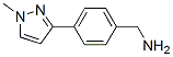 4-(1-Methyl-1H-pyrazol-3-yl)benzylamine Structure,915707-40-3Structure