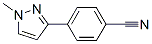 4-(1-Methyl-1H-pyrazol-3-yl)benzonitrile Structure,915707-41-4Structure