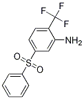 Benzenamine, 5-(phenylsulfonyl)-2-(trifluoromethyl)- Structure,915763-83-6Structure