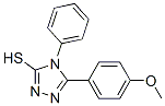 5-(4-Methoxy-phenyl)-4-phenyl-4H-[1,2,4]triazole-3-thiol Structure,91759-68-1Structure