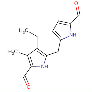 1H-pyrrole-2-carboxaldehyde, 4-ethyl-5-[(5-formyl-1h-pyrrol-2-yl)methyl]-3-methyl- Structure,918151-28-7Structure