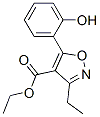 4-Isoxazolecarboxylicacid,3-ethyl-5-(2-hydroxyphenyl)-,ethylester(9ci) Structure,92397-19-8Structure