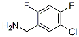 5-Chloro-2,4-difluorobenzylamine Structure,924818-16-6Structure